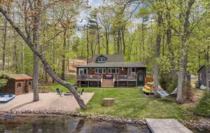 Relaxed East Wakefield Retreat Directly on Balch Lake - East Wakefield, New Hampshire