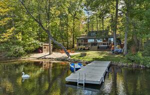 Relaxed East Wakefield Retreat Directly on Balch Lake - East Wakefield, New Hampshire