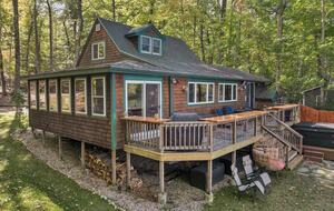 Relaxed East Wakefield Retreat Directly on Balch Lake - East Wakefield, New Hampshire