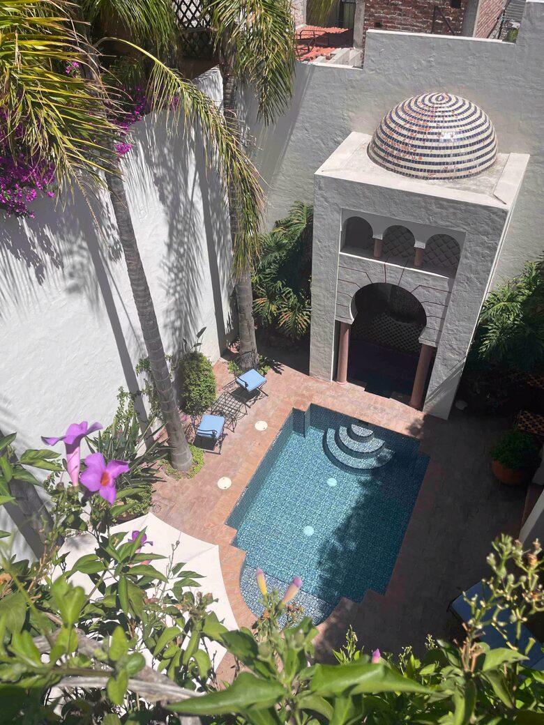 Colorful Courtyard Home in Central San Miguel - San Miguel de Allende, Mexico