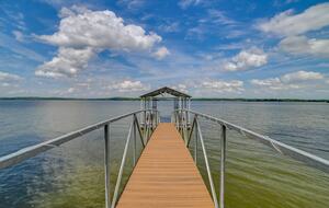 Kentucky Lakefront Retreat with Private Dock and Sunset Views - New Concord, Kentucky