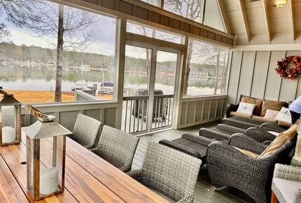Waterfront Escape with Panoramic Lake Oconee Views - Eatonton, Georgia