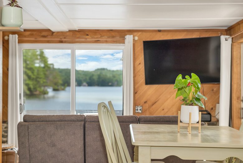 Modern Lakefront Retreat on Milton Three Ponds - Milton, New Hampshire