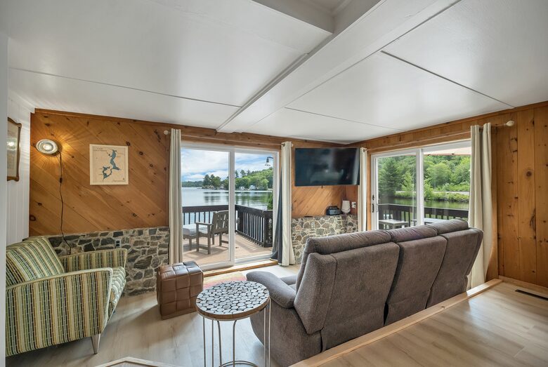 Modern Lakefront Retreat on Milton Three Ponds - Milton, New Hampshire