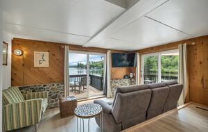 Modern Lakefront Retreat on Milton Three Ponds - Milton, New Hampshire