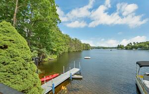 Modern Lakefront Retreat on Milton Three Ponds - Milton, New Hampshire