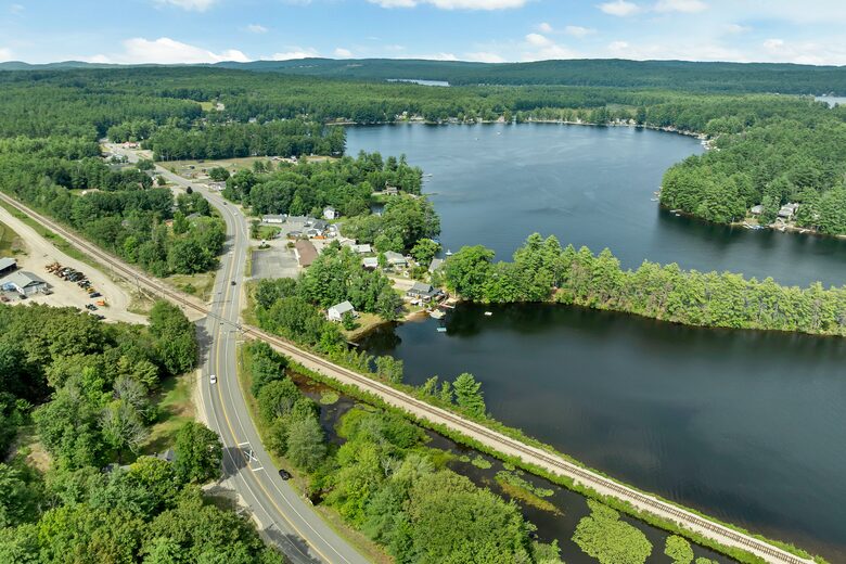 Modern Lakefront Retreat on Milton Three Ponds - Milton, New Hampshire