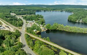 Modern Lakefront Retreat on Milton Three Ponds - Milton, New Hampshire