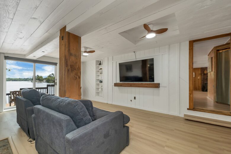 Modern Lakefront Retreat on Milton Three Ponds - Milton, New Hampshire