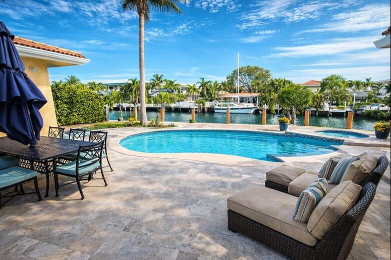 Lighthouse Point Escape with Private Dock & Pool - Lighthouse Point, Florida