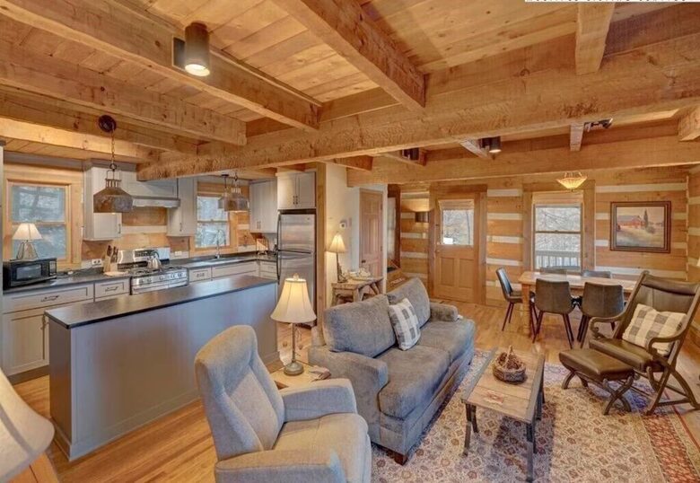 Cozy Log Cabin in the North Carolina Mountains - Zionville, North Carolina