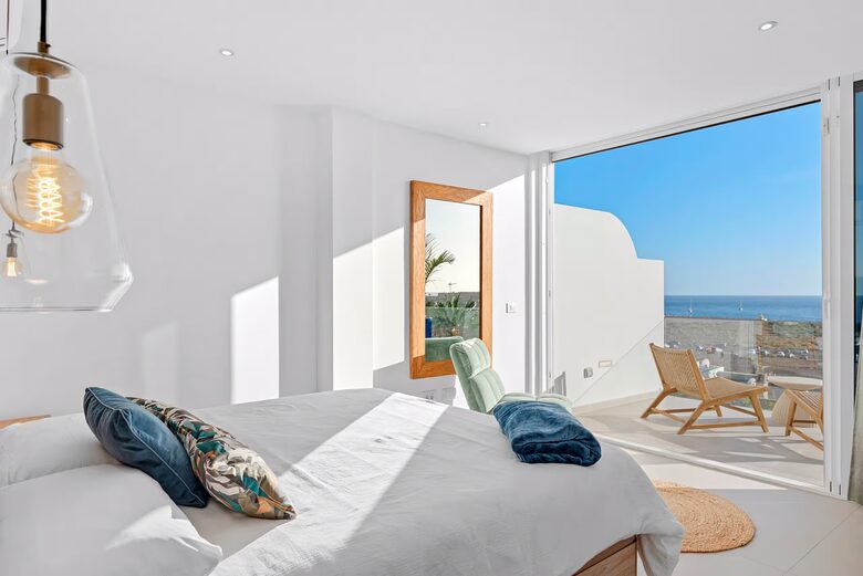 Contemporary Villa Overlooking La Tejita - Granadilla de Abona, Tenerife, Spain