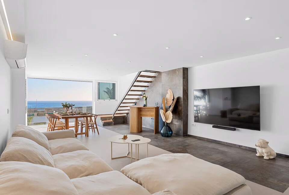 Contemporary Villa Overlooking La Tejita - Granadilla de Abona, Tenerife, Spain