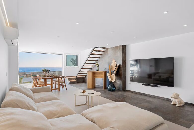 Contemporary Villa Overlooking La Tejita - Granadilla de Abona, Tenerife, Spain