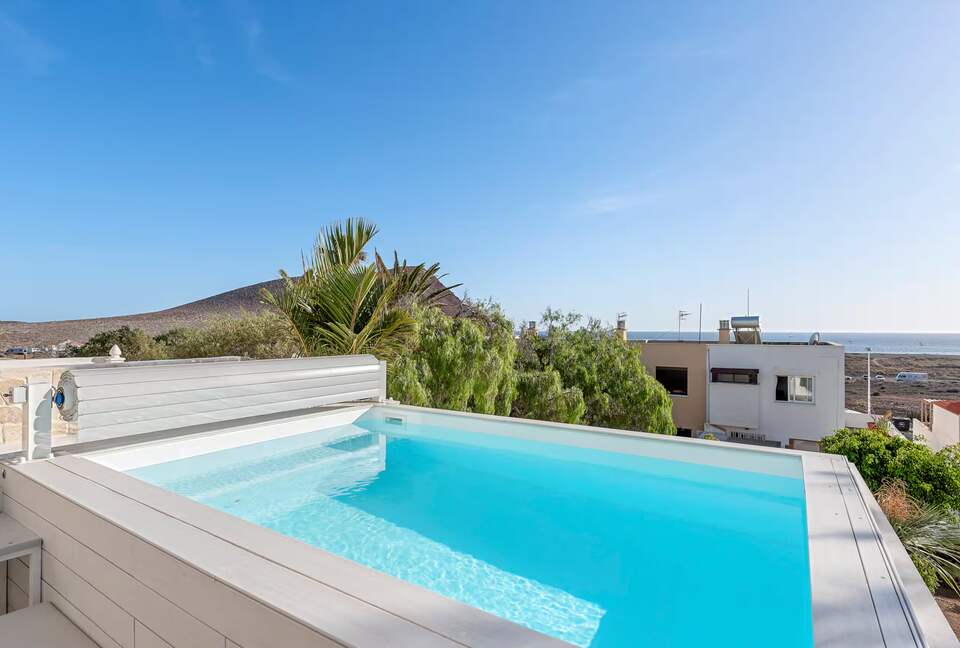 Contemporary Villa Overlooking La Tejita - Granadilla de Abona, Tenerife, Spain