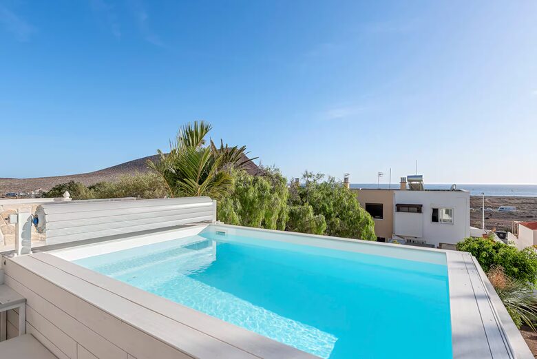 Contemporary Villa Overlooking La Tejita - Granadilla de Abona, Tenerife, Spain