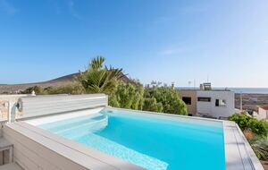 Contemporary Villa Overlooking La Tejita - Granadilla de Abona, Tenerife, Spain