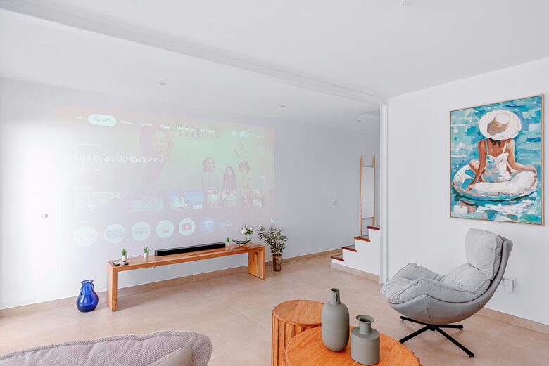 Contemporary Villa Overlooking La Tejita - Granadilla de Abona, Tenerife, Spain