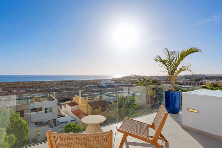 Contemporary Villa Overlooking La Tejita - Granadilla de Abona, Tenerife, Spain