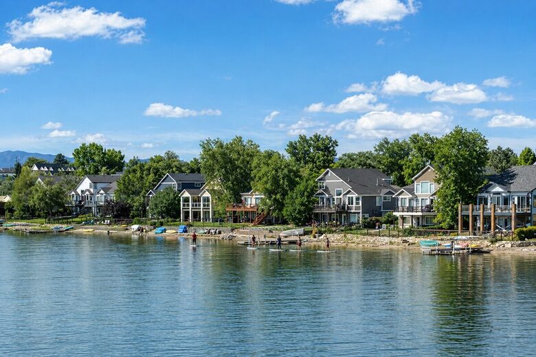 Denver Lakefront Retreat with Private Beach and Mountain Views - Denver, Colorado