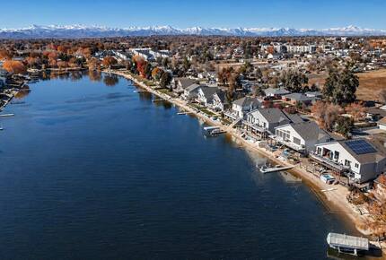 Denver Lakefront Retreat with Private Beach and Mountain Views - Denver, Colorado