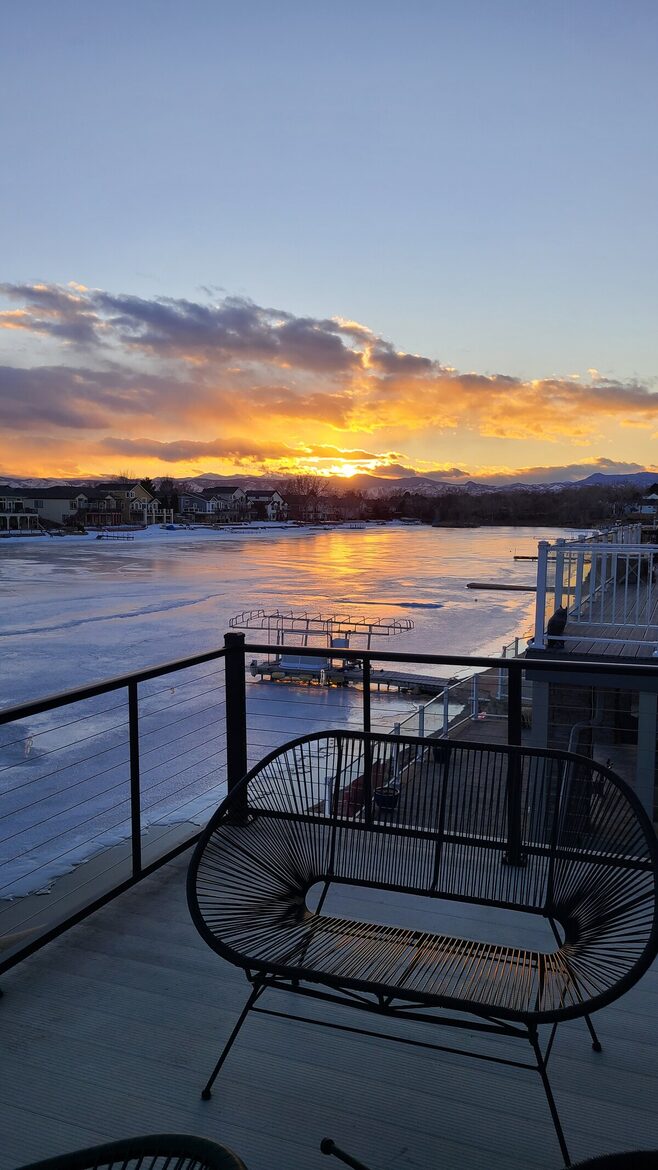 Denver Lakefront Retreat with Private Beach and Mountain Views - Denver, Colorado