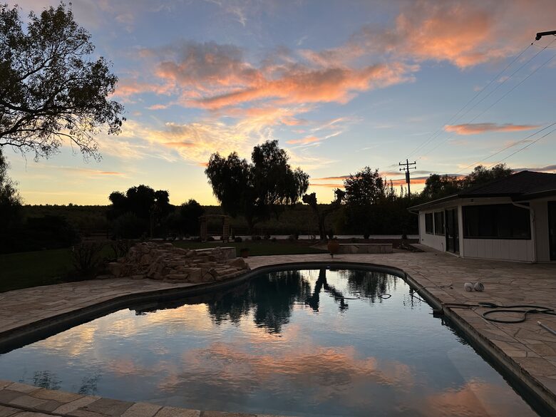 Byron Olive Grove Estate with Pool and Sunset Views - Byron, California