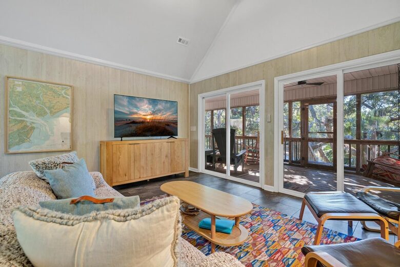 Edisto Island Beach Retreat with Screened Porch - Edisto Island, South Carolina
