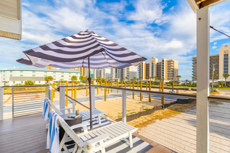 Spacious West Beach Retreat Steps from the Gulf - Gulf Shores, Alabama