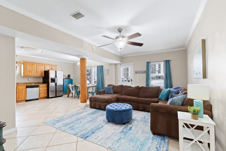 Spacious West Beach Retreat Steps from the Gulf - Gulf Shores, Alabama