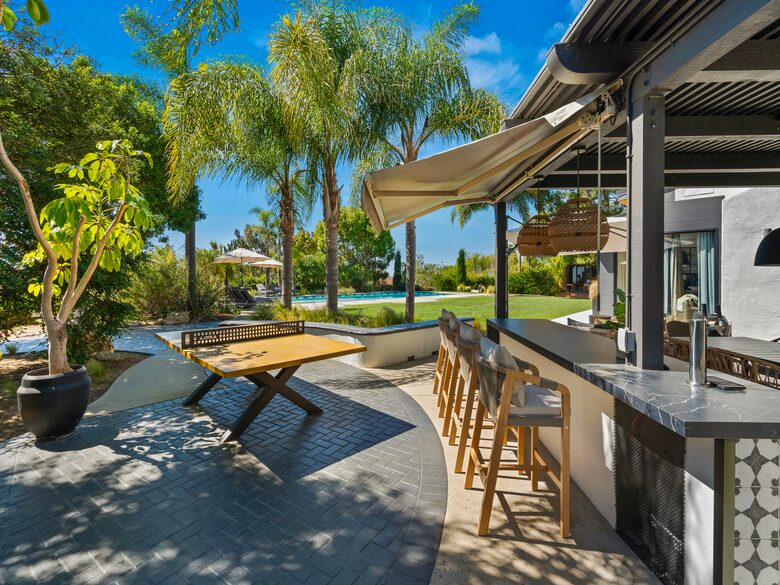 Canyon View Estate with Private Tennis Court & Luxe Casita - Encinitas, California