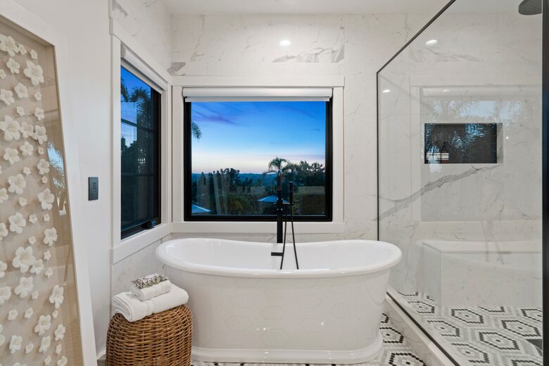 Canyon View Estate with Private Tennis Court & Luxe Casita - Encinitas, California