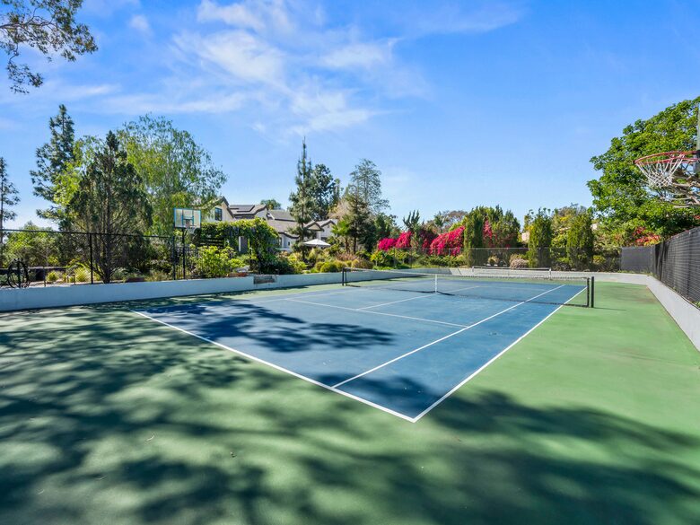 Canyon View Estate with Private Tennis Court & Luxe Casita - Encinitas, California