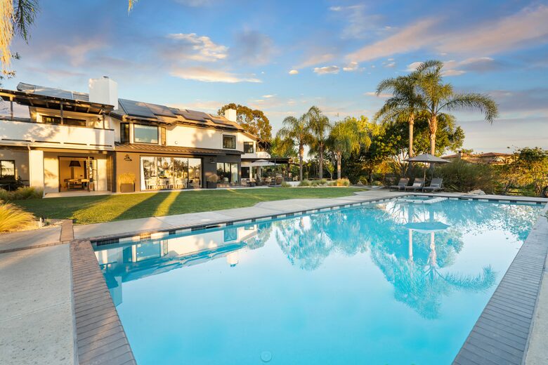 Canyon View Estate with Private Tennis Court & Luxe Casita - Encinitas, California
