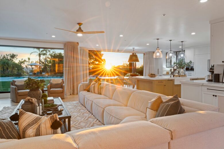 Canyon View Estate with Private Tennis Court & Luxe Casita - Encinitas, California