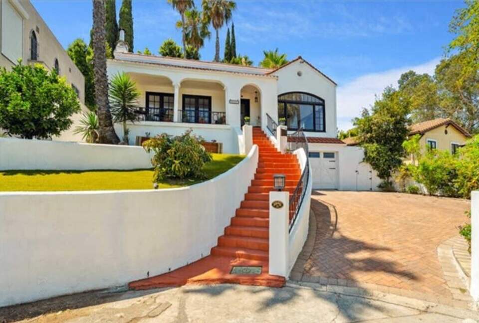 Hollywood Hills Spanish Colonial with Pool and Hollywood Sign Views - Los Angeles, California