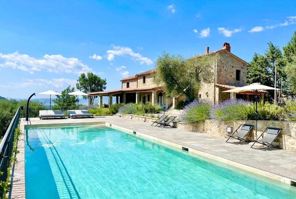 Tuscan Estate with Panoramic Countryside Views - Castel del Piano, Italy