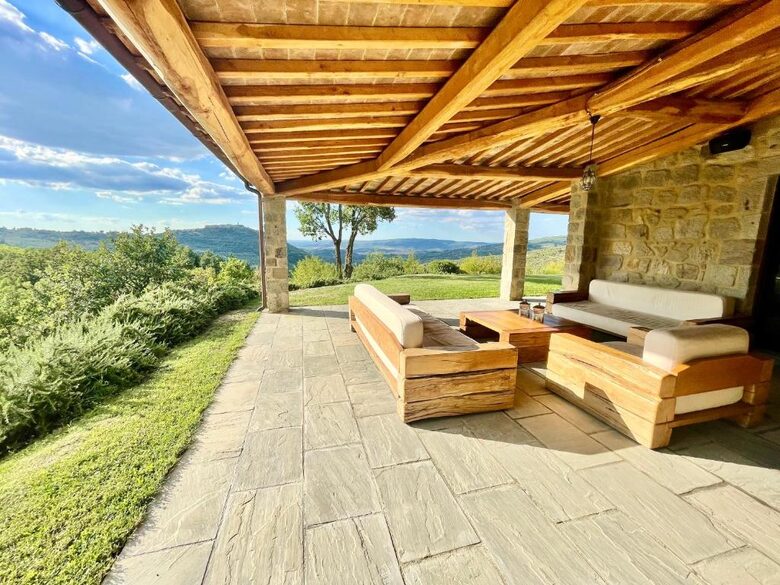 Tuscan Estate with Panoramic Countryside Views - Castel del Piano, Italy