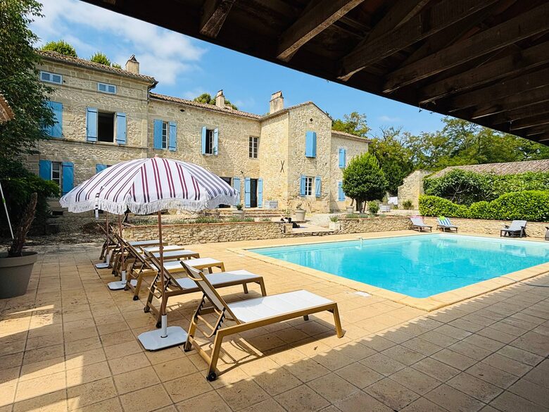 18th-Century Château in Southwest France - Montignac-de-Lauzun, France