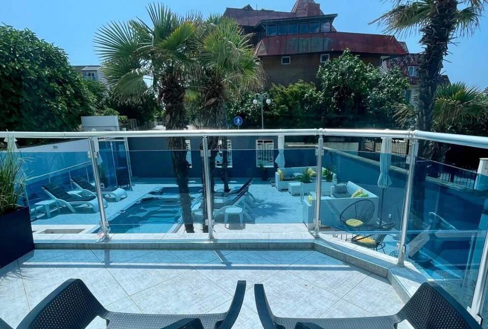 A Garden View Room at Agata Beach Boutique Hotel - Ahtopol, Bulgaria