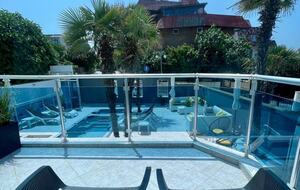 A Garden View Room at Agata Beach Boutique Hotel - Ahtopol, Bulgaria