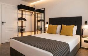 A Garden View Room at Agata Beach Boutique Hotel - Ahtopol, Bulgaria