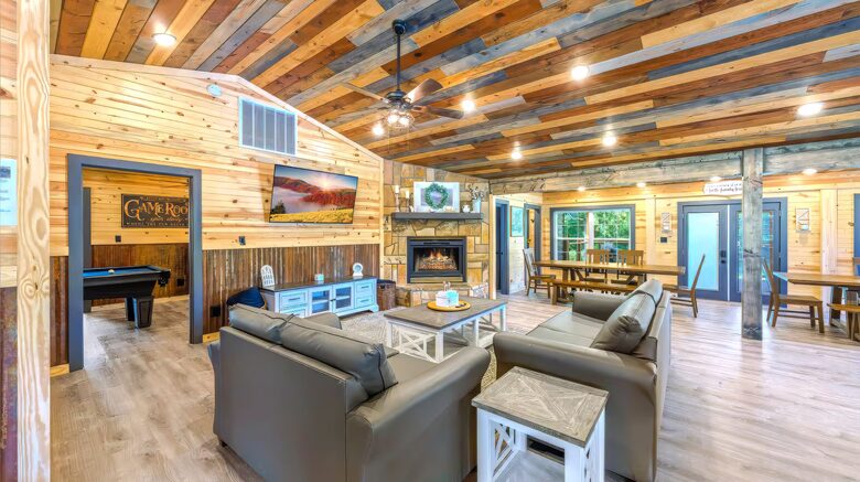 Wears Valley Cabin with Indoor Pool, Theater and Hot Tub - Sevierville, Tennessee