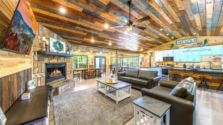Wears Valley Cabin with Indoor Pool, Theater and Hot Tub - Sevierville, Tennessee