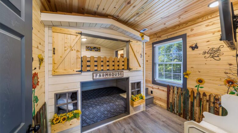 Wears Valley Cabin with Indoor Pool, Theater and Hot Tub - Sevierville, Tennessee