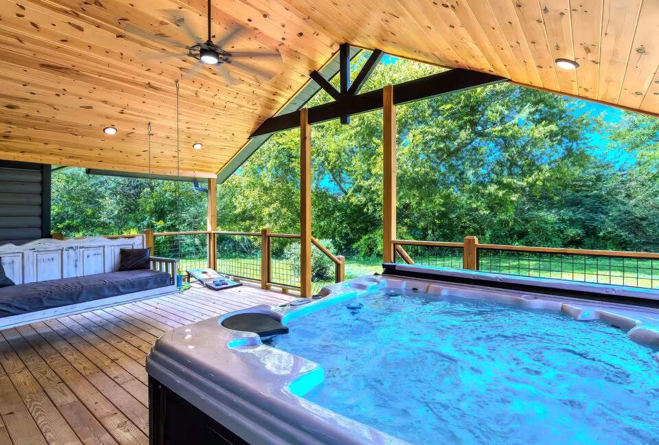 Wears Valley Cabin with Indoor Pool, Theater and Hot Tub - Sevierville, Tennessee