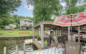 Norwood Lake Tillery Home with Private Dock - Norwood, North Carolina