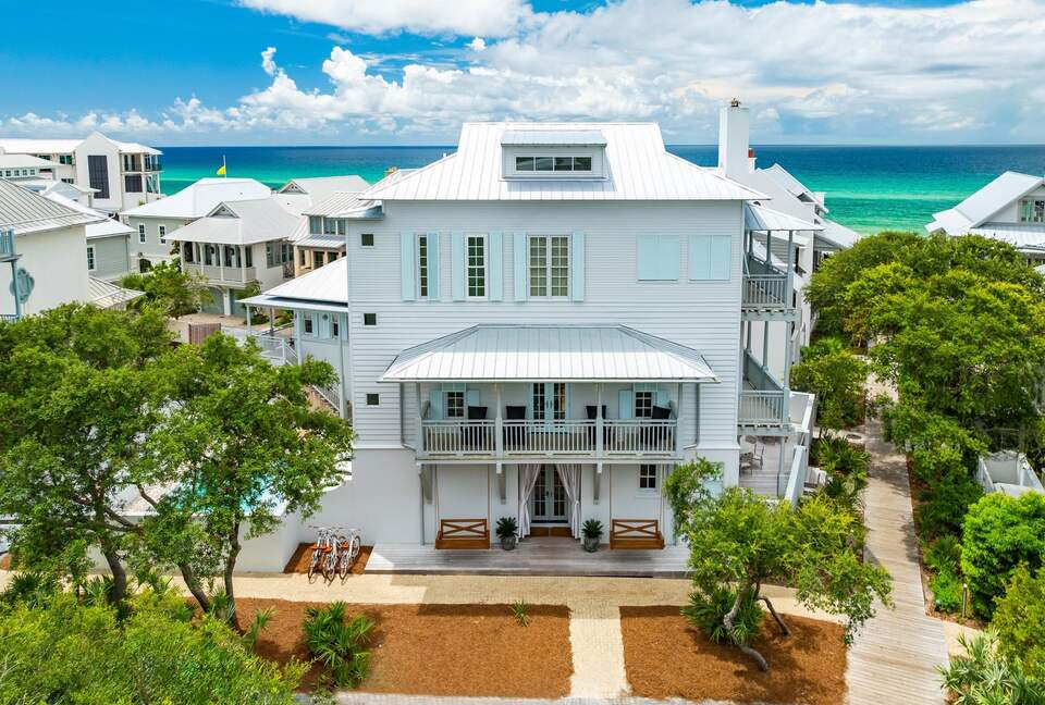 YOLO Cottage | Rosemary Beach Estate with Private Beach Access and Carriage House - Inlet Beach, Florida