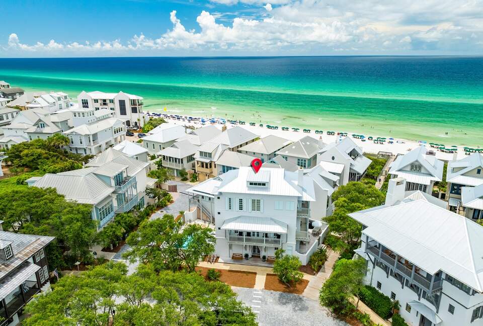 YOLO Cottage | Rosemary Beach Estate with Private Beach Access and Carriage House - Inlet Beach, Florida