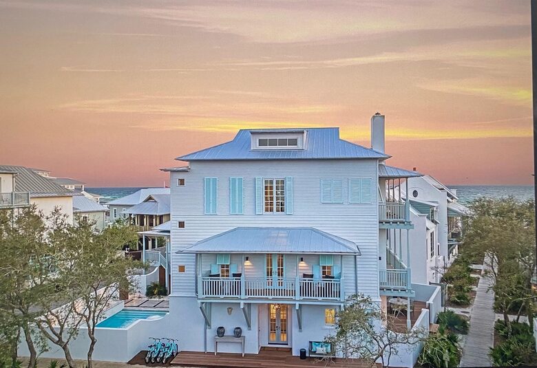 YOLO Cottage | Rosemary Beach Estate with Private Beach Access and Carriage House - Inlet Beach, Florida